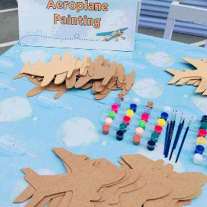 aeroplane painting activities activities for kids