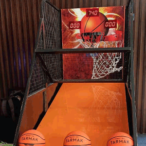 Electronic basketball for parties